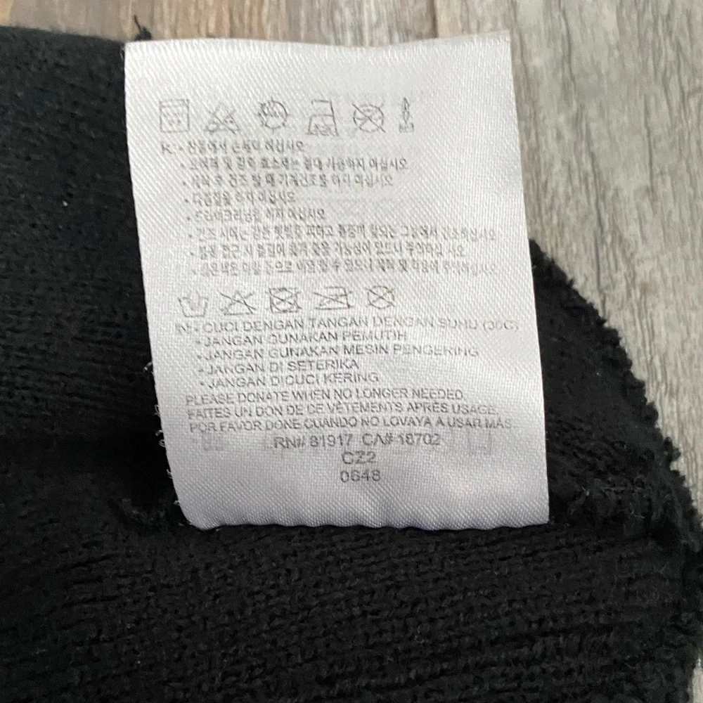 Nike Kids Black Knit Beanie